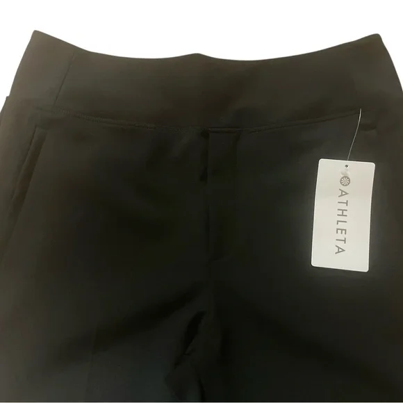 Athleta Endless High Rise Pant size 10 Black  NWT - Picture 3 of 10